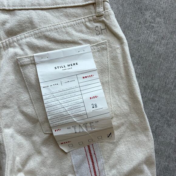 NWT Still Here New York Turkish Towel Tate Jeans - Picture 4 of 5